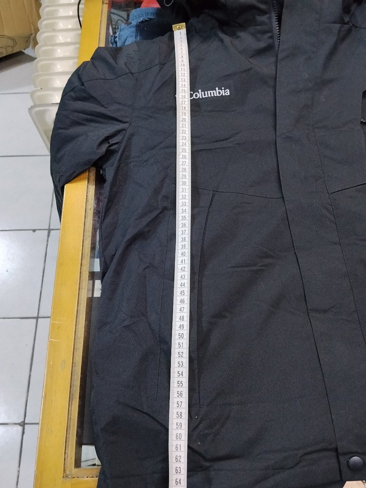 Columbia Siyah 3 en 1 Fermuarlı Erkek Polar Ceket - Görsel 3