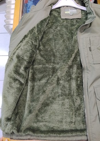 haki renk outdoor Fermuarlı Erkek Yelek - Görsel 3