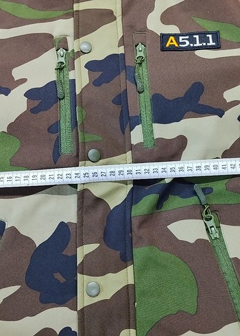 Kapüşonlu Kamuflaj Erkek Rüzgarlık - Görsel 5