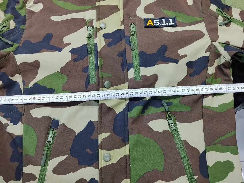 Kapüşonlu Kamuflaj Erkek Rüzgarlık - Görsel 5