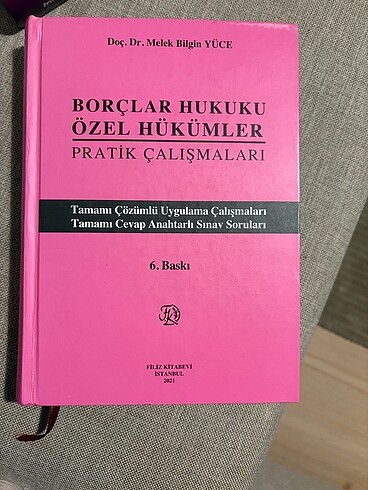 Borçlar özel pratik kitabı