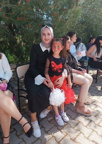s Beden siyah Renk Uzun Kollu Siyah Street Wear Elbise