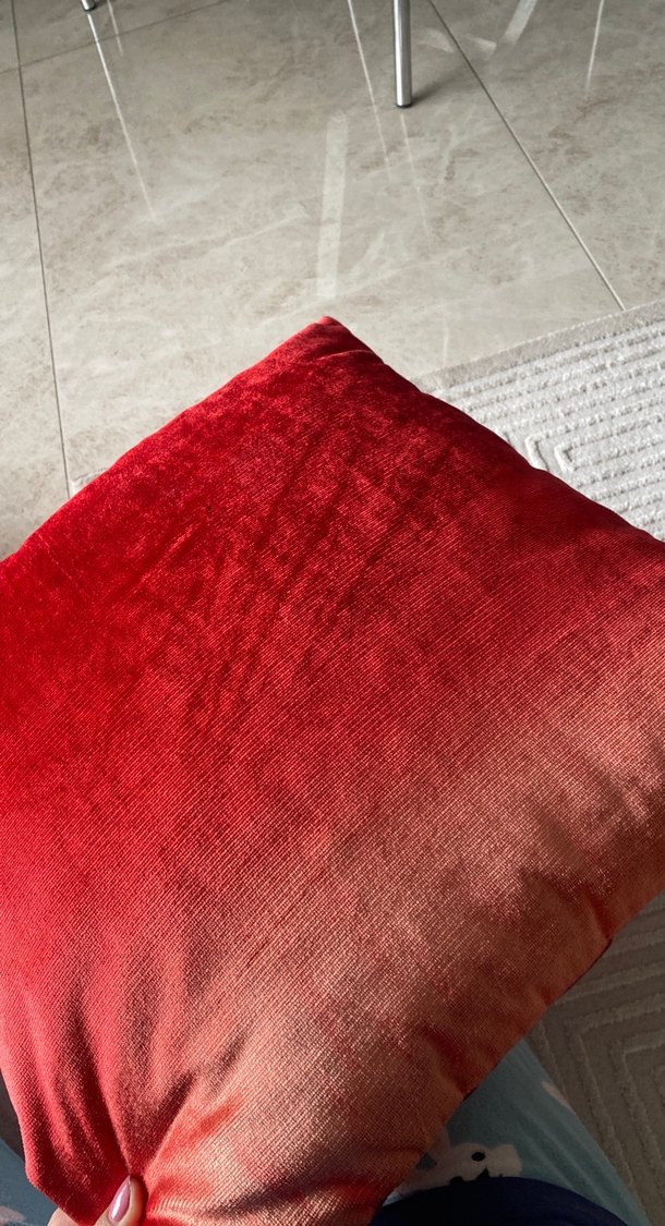 2li kırmızı kırlent - Görsel 4