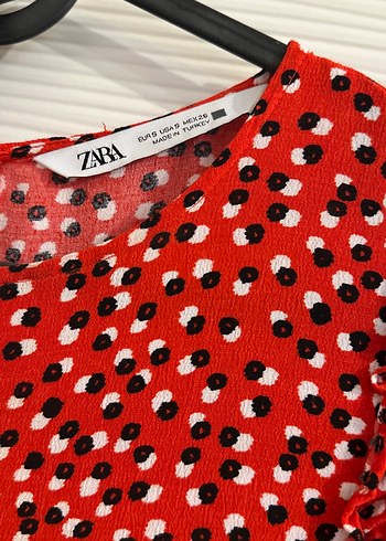 Kırmızı Bağlamalı Uzun midi boy elbise - Görsel 5