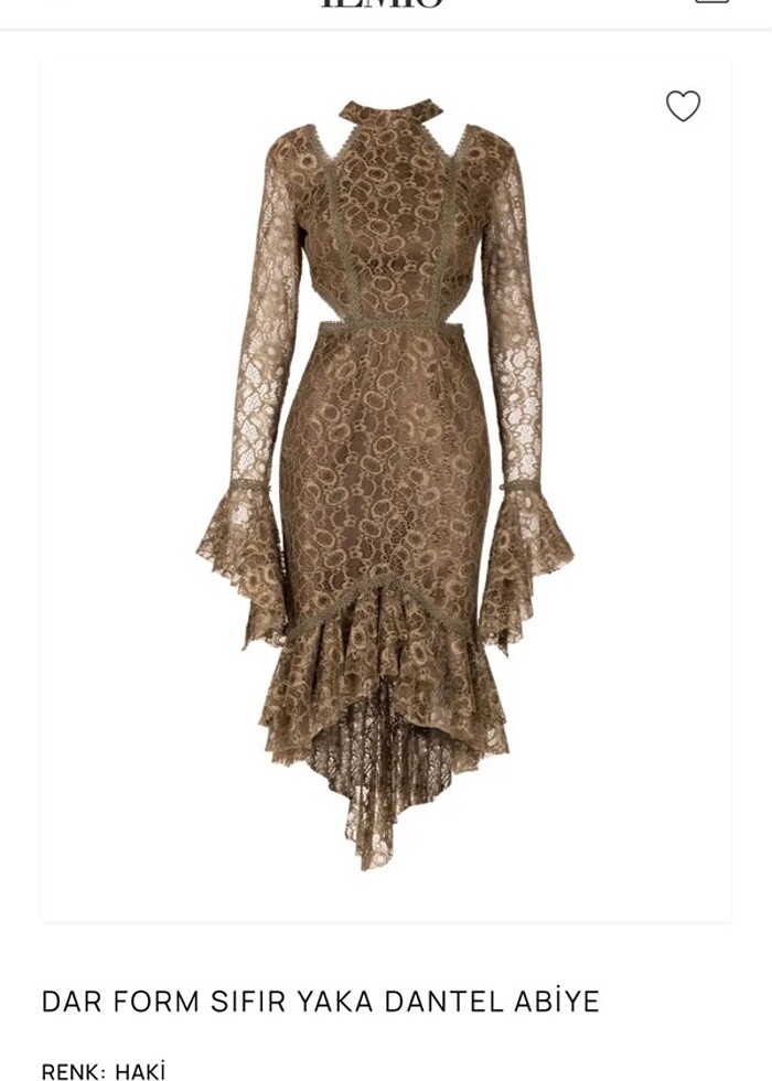 İlmio marka abiye elbise - Görsel 2