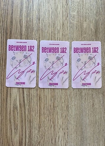 Tiger Chaeyoung 3lü set