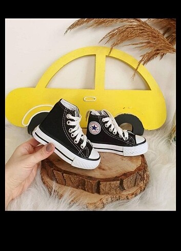 30 Beden SİYAH UZUN CONVERSE 