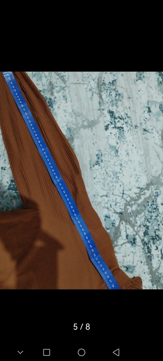 Pileli Uzun Kollu gömlek - Görsel 4