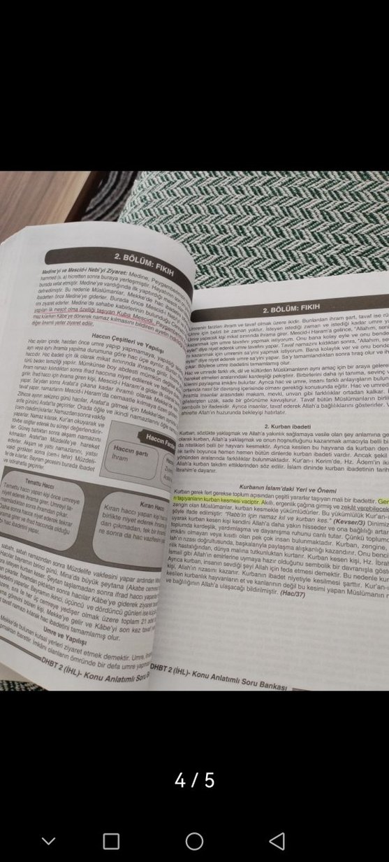 2 adet kitap DHBT 2 Konu Anlatımlı Soru Bankası - Görsel 4