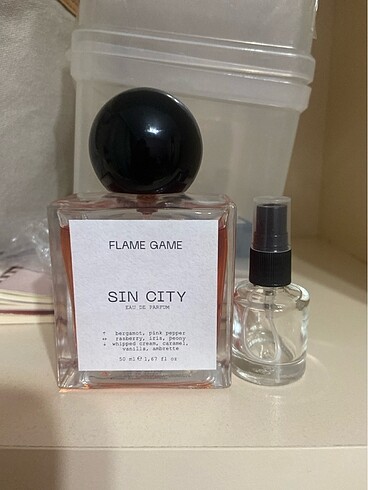 Sin city flame game 4ml dekant