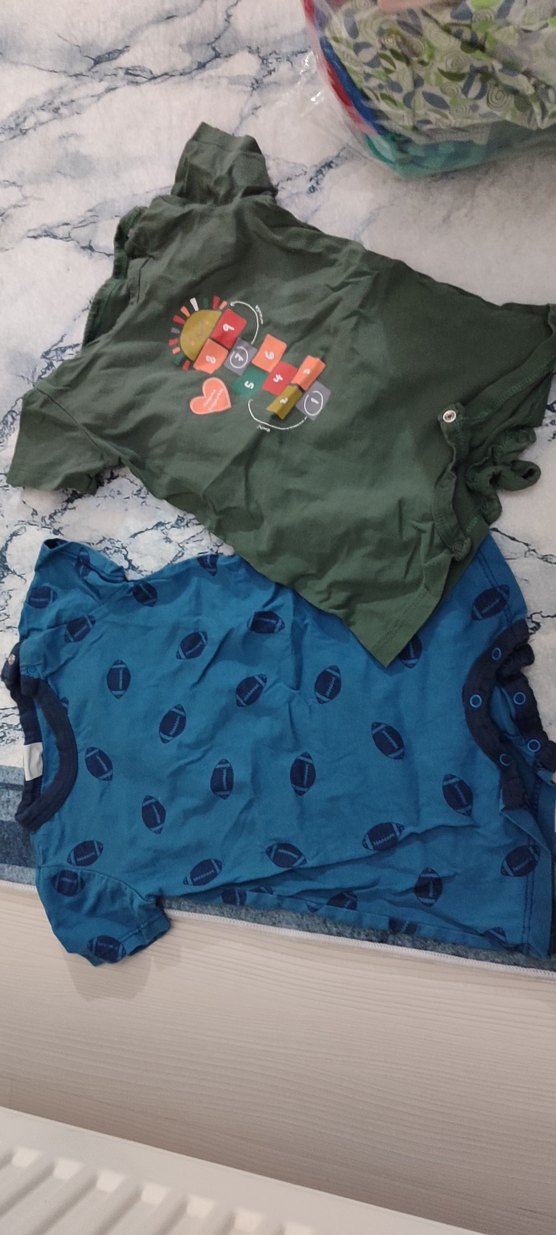 Erkek Bebek kısa Kollu şortlu tulum - Görsel 2