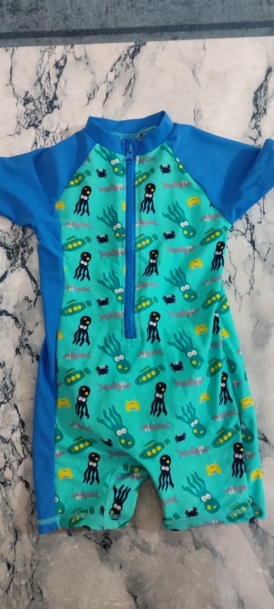 Erkek bebek Renkli Baskılı Kısa Kollu Mayo - Görsel 2