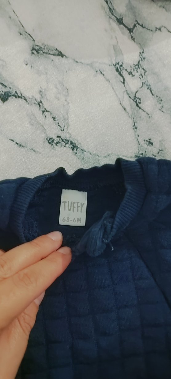 Koyu Mavi Erkek Bebek  Tulum - Görsel 3