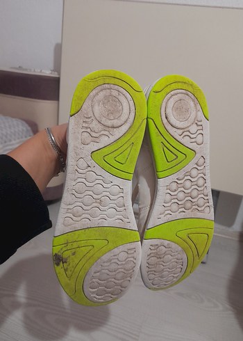 jump Kadın Beyaz Bağcıklı Spor Ayakkabı - Görsel 4