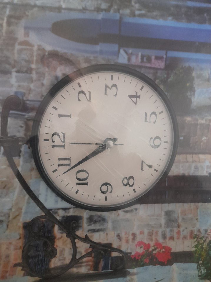 Renkli Duvar Saati ve Tablo - Görsel 2