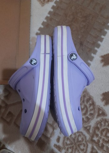 crocs lila kadın terlik - Görsel 8