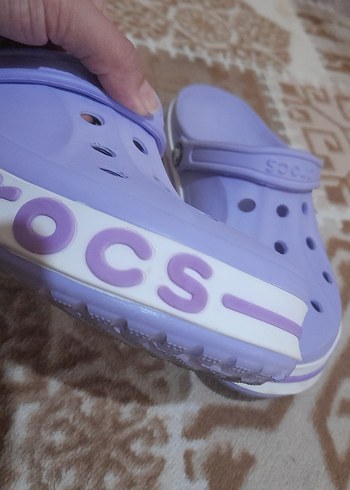 crocs lila kadın terlik - Görsel 4