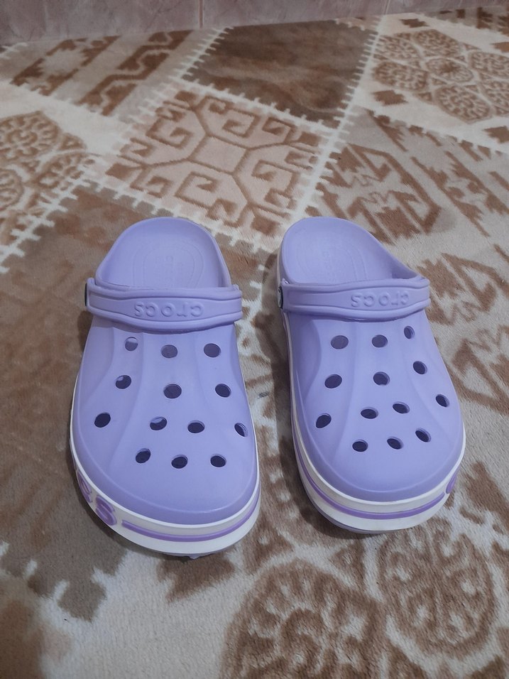 crocs lila kadın terlik - Görsel 3