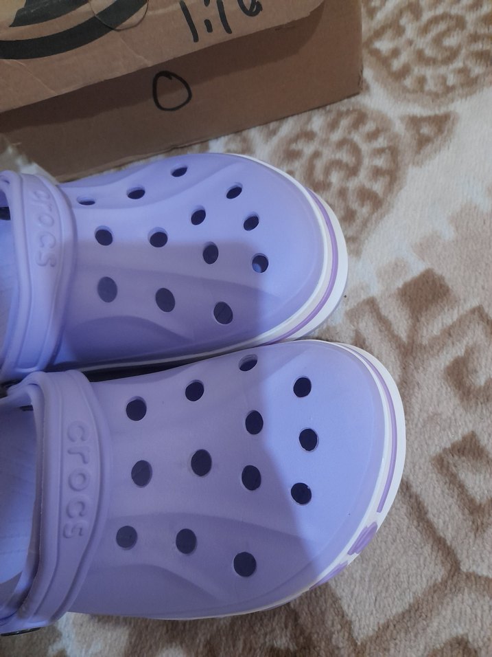 crocs lila kadın terlik - Görsel 5