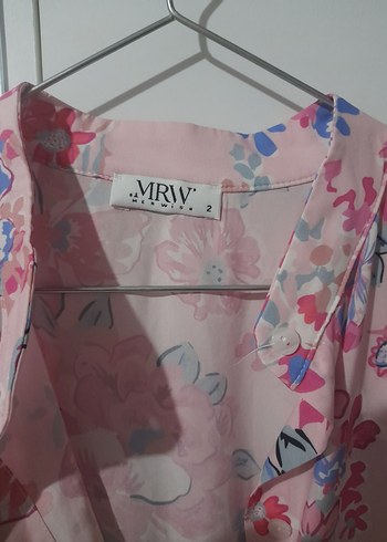 Pembe Çiçekli Uzun Bohem Elbise - Görsel 5