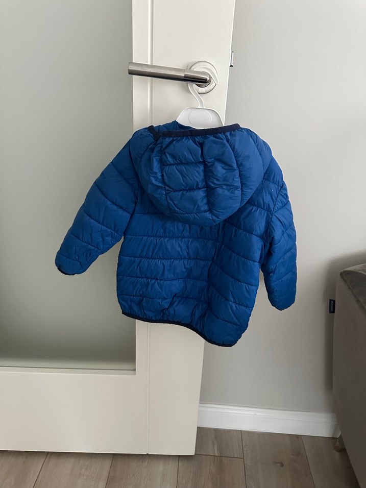 Parlak Mavi Erkek Çocuk Mont - Görsel 2