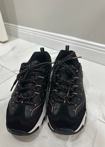 Skechers D'lites Glamour Feels Siyah Spor Ayakkabı - Görsel 5