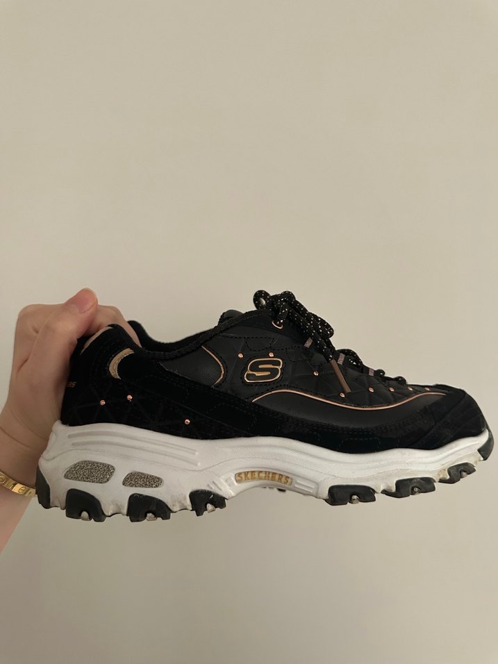 Skechers D'lites Glamour Feels Siyah Spor Ayakkabı - Görsel 2