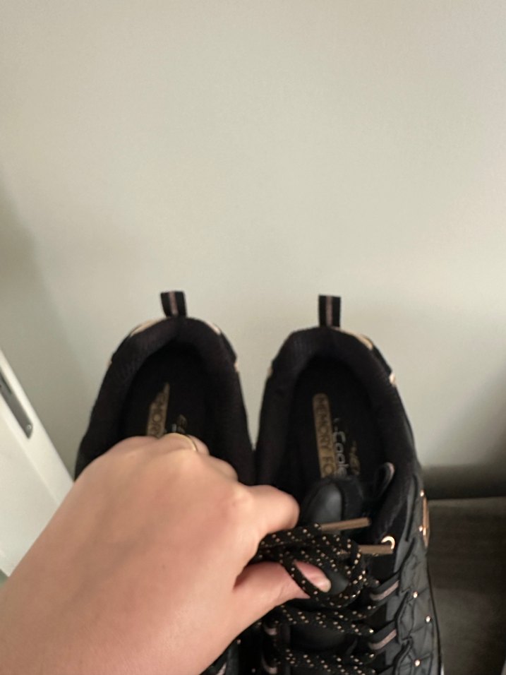 Skechers D'lites Glamour Feels Siyah Spor Ayakkabı - Görsel 4