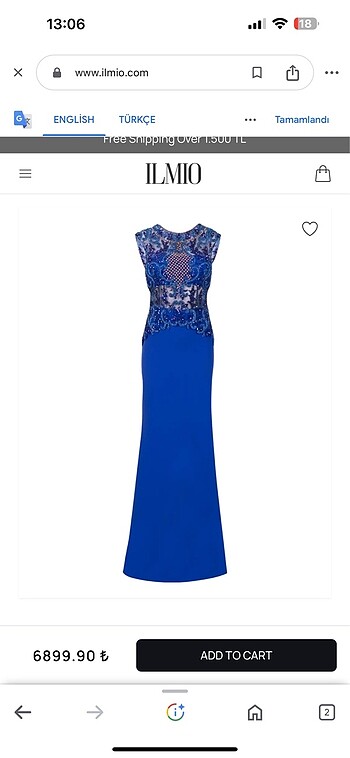 İlmio abiye ( seçil store) - Görsel 2