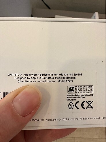 Apple watch 8 45mm - Görsel 5