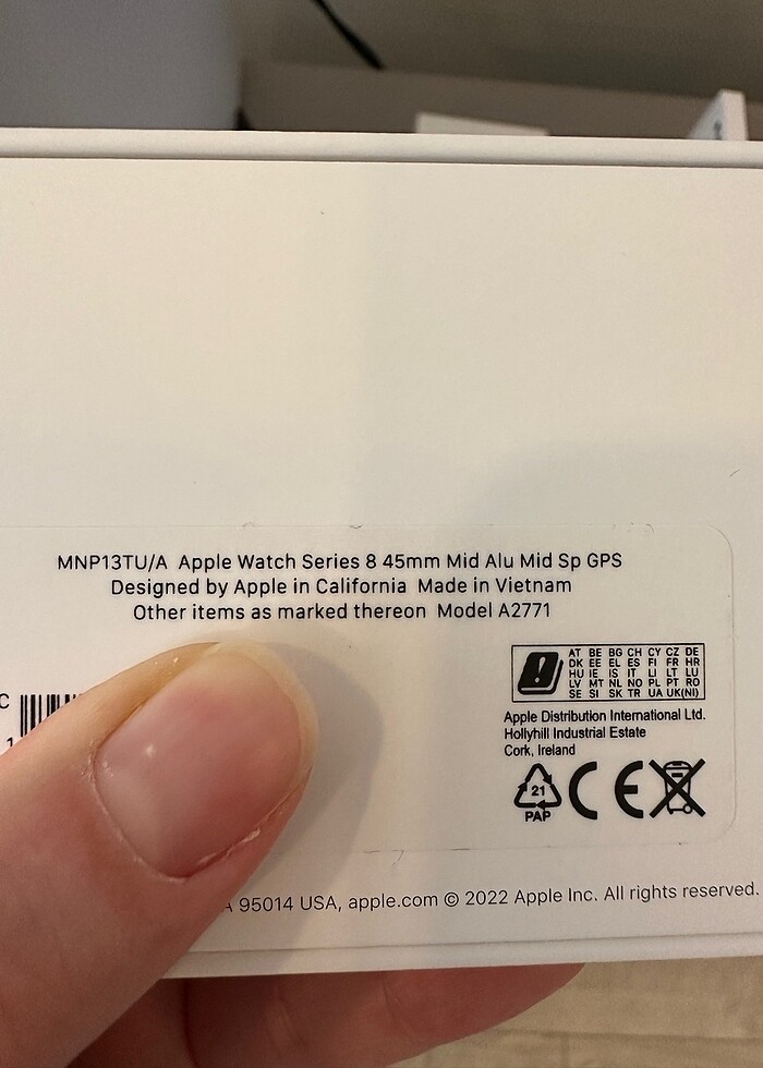 Apple watch 8 45mm - Görsel 5