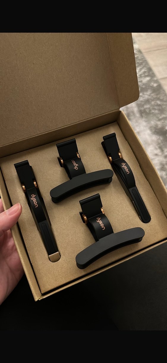 Bej ve Gri Dyson Saç Düzleştirici - Görsel 2