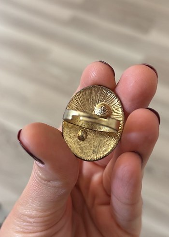 Renkli Yinyang Bohem Vintage Yüzük - Görsel 3