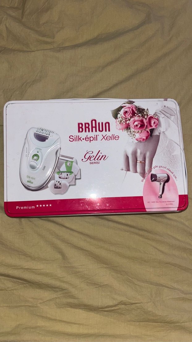Braun Silk-épil xelle Beyaz Epilatör - Görsel 3