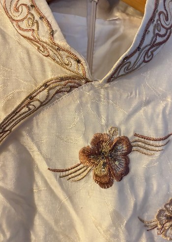 Asya Tarzi İpek Elbise - Görsel 3