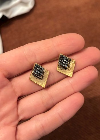 Vintage Küpe Kolye Takim - Görsel 2