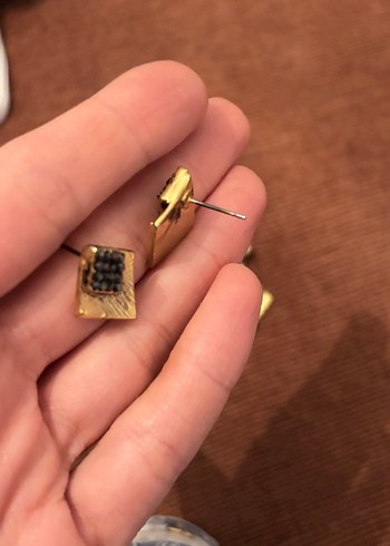 Vintage Küpe Kolye Takim - Görsel 3