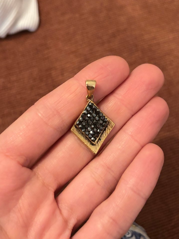 Vintage Küpe Kolye Takim - Görsel 4