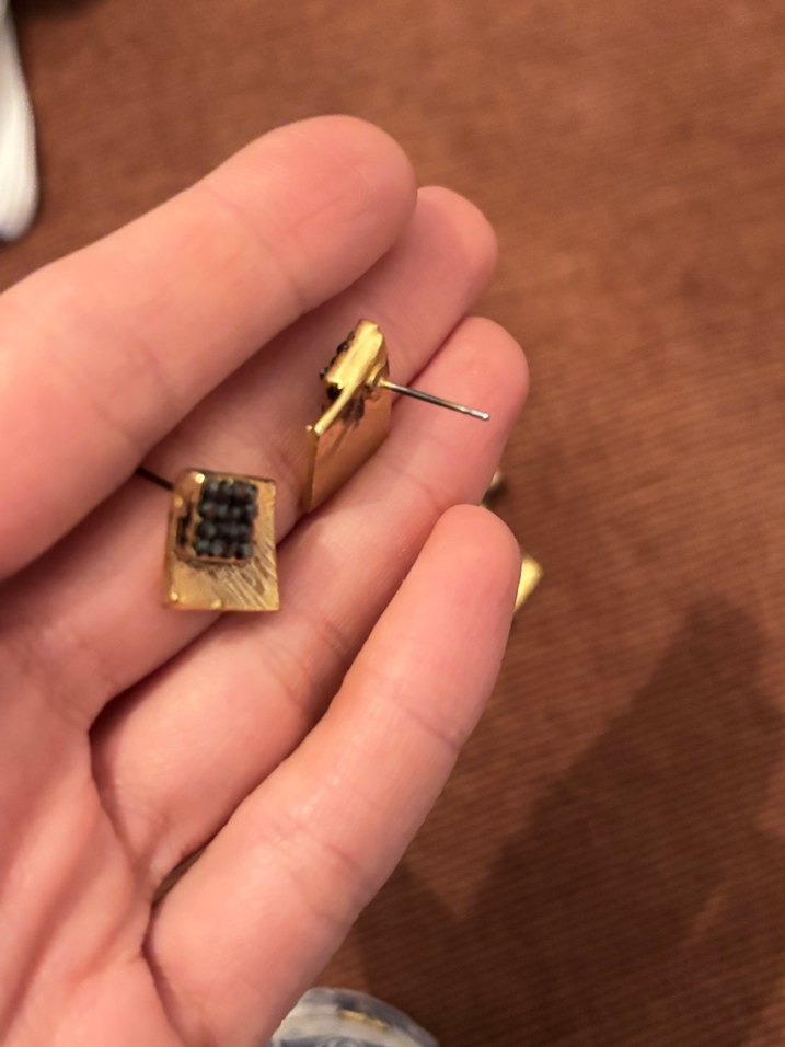 Vintage Küpe Kolye Takim - Görsel 3