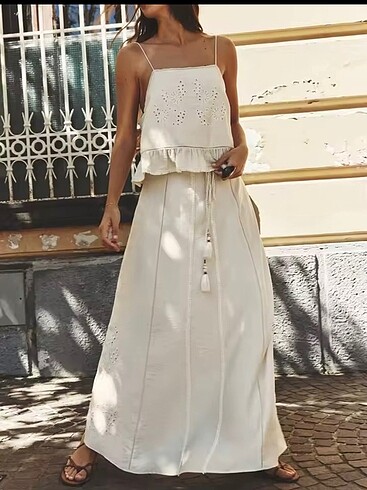 Zara alt üst rustik takım