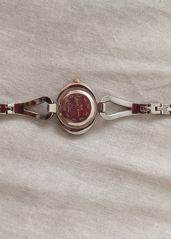 Altın ve Gümüş Renkli Kemerli Kadın Saat - Görsel 8