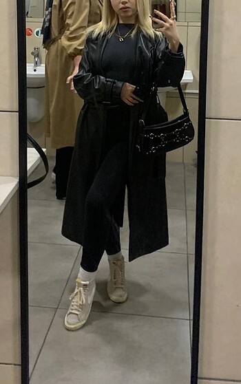 Stradivarius Stradivarius Deri Trençkot