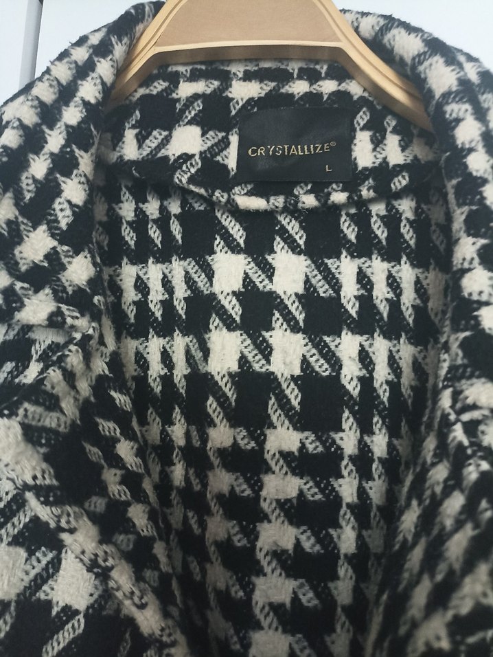 Kadın Uzun Kemerli Yün Kaban - Görsel 3