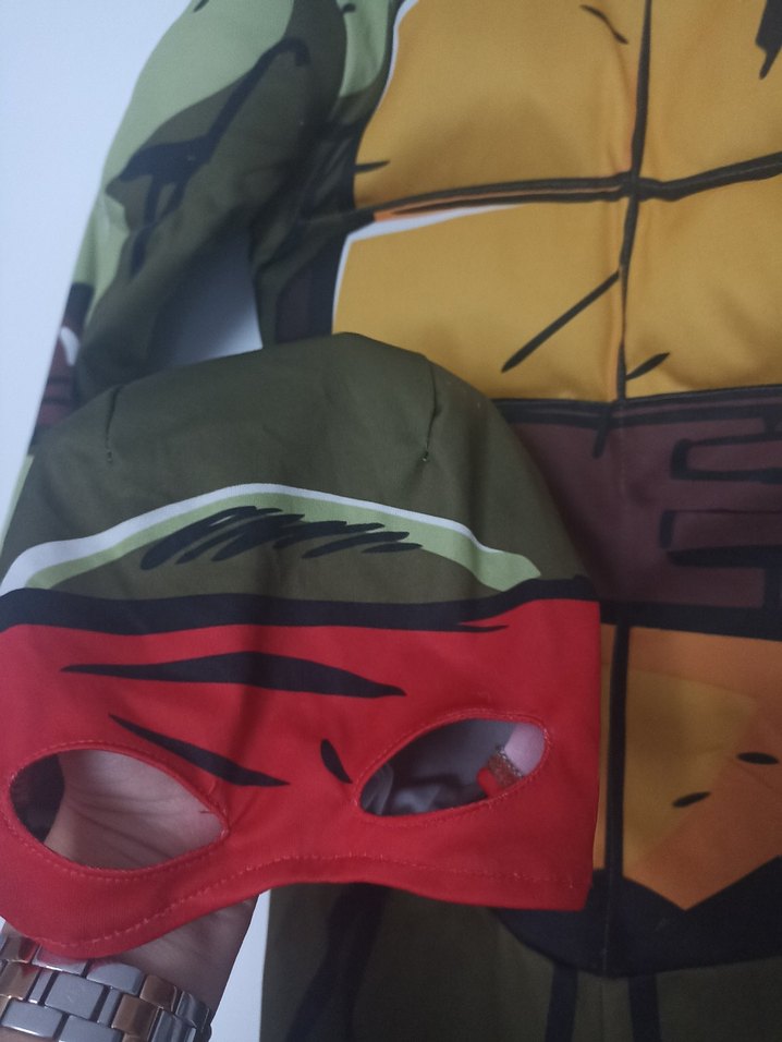 Çocuk Kaplumbağa Ninja Kostümü - Görsel 3