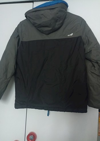 Decathlon Erkek Siyah Fermuarlı Ceket - Görsel 3