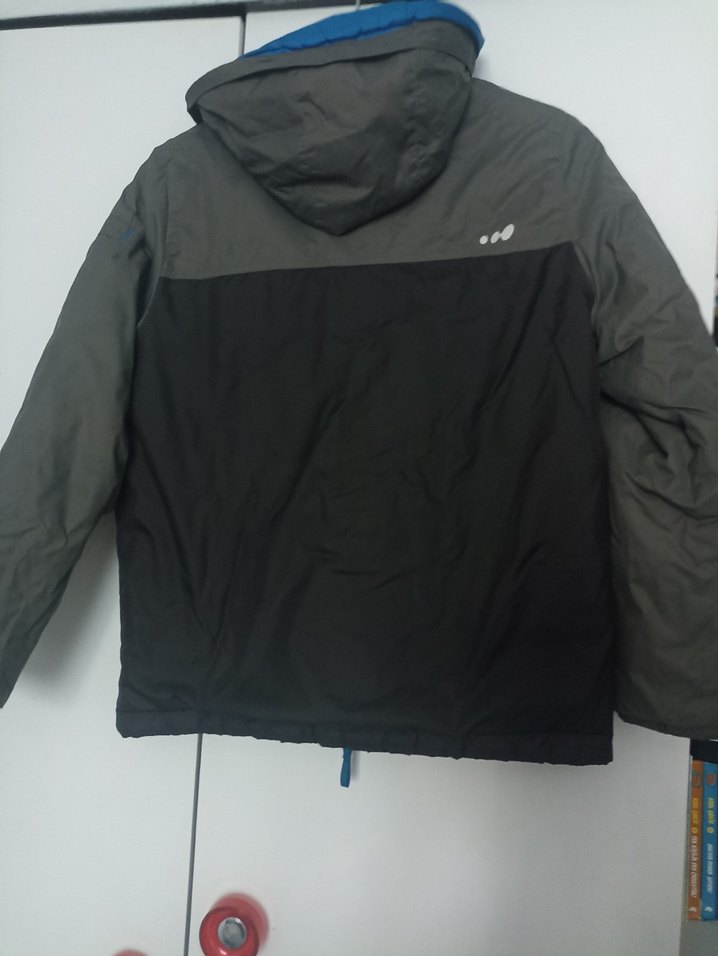 Decathlon Erkek Siyah Fermuarlı Ceket - Görsel 3