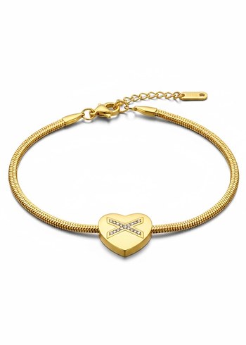 Minimalist Altın Renkli Tokalı Bileklik KARARMAZ - Görsel 2