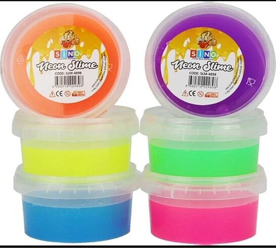  6 adet slime
