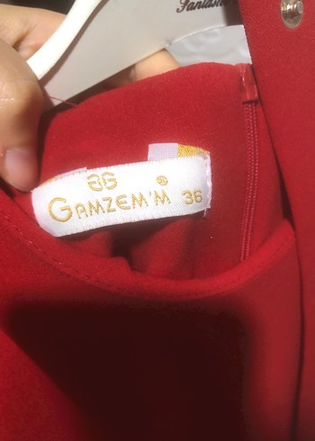 Püsküllü Bordo Uzun Kadın Elbise - Görsel 5