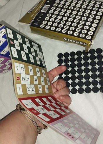 Çok Renkli Tombala Oyun Seti - Görsel 2